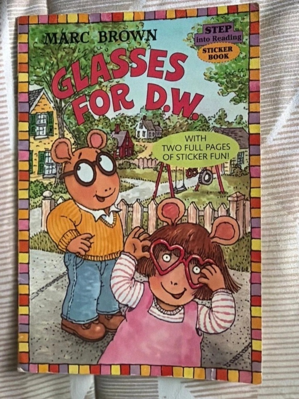 Random House Glasses for D.W. Children's Illustrated Book